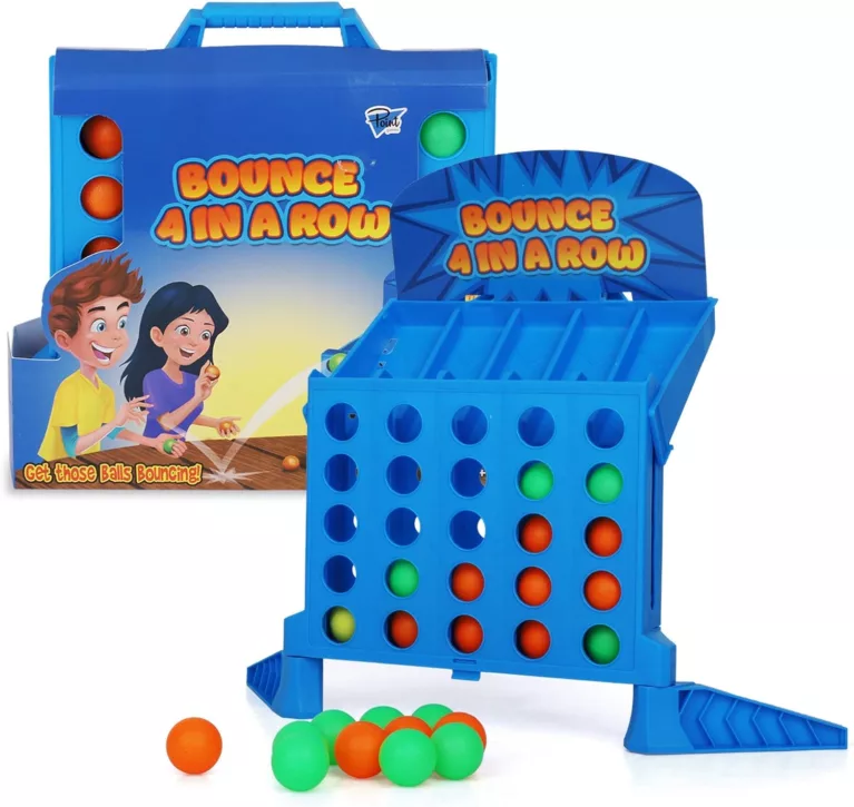 Point Games Bounce 4 in a Row: Twist on classic board game