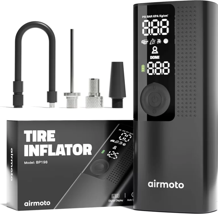 Airmoto Tire Inflator: Compact and Efficient Portable Air Compressor