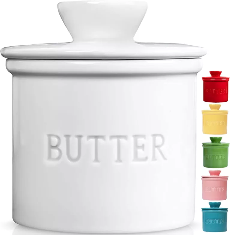 Priority Crock Butter Crock with Lid: On Demand Spreadable Butter