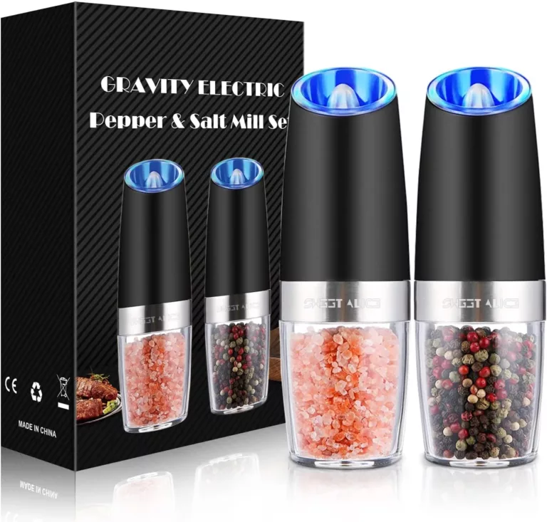 Sweet Alice Gravity Electric Salt and Pepper Grinder Set